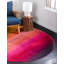 Tapis rayé rose / orange / jaune Eddins-19399618