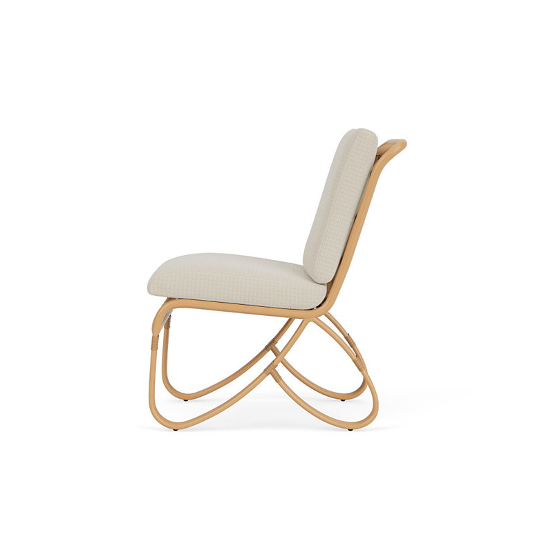Riviera Outdoor Dining Side Chair, Beach Natural