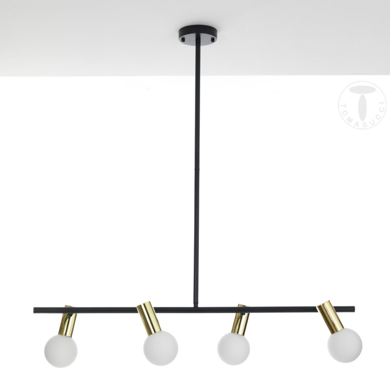 4 - Light Kitchen Island Chandelier