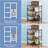 Rolling Kitchen Storage Microwave Cart With Adjustable Shelf On Lockable Wheels, Kitchen Island Cart With Countertop Baker’S Rack With Tilt-Out Baskets For Kitchen, Coffee Bar, Or Living Room