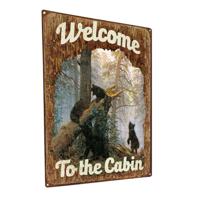 " Welcome To The Cabin Bears "