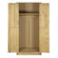 Saragosa 2 Door Solid Wood Wardrobe