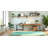 We’re it Nola Mid-Century Modern Accent Chair for Home and Office - Wood Frame, Upholstered Seat & Back, Green-1250029591