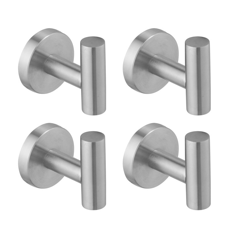 Wall Towel Hook, Brushed Nickel