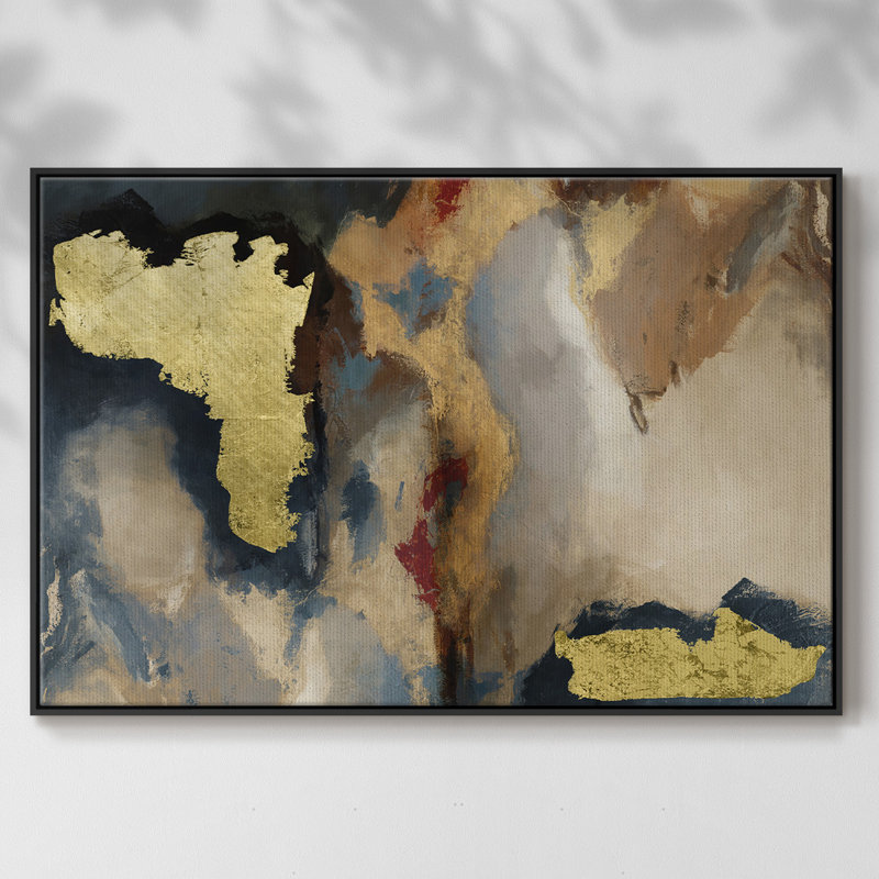 Overture, reproduction d'art sur toile, Noir, H 17 po x l 25 po x P 2 po