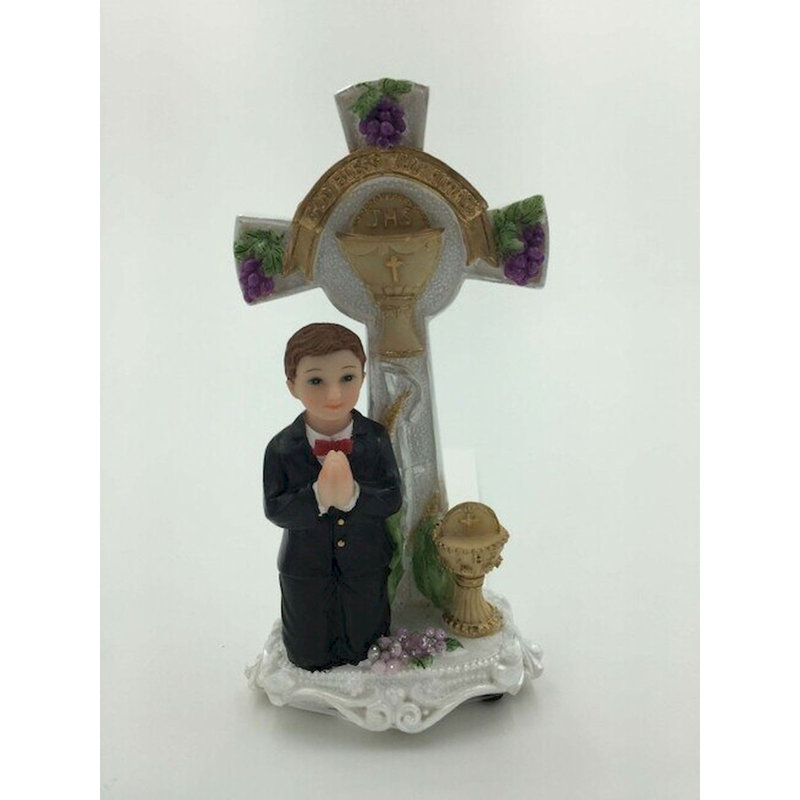 Figurine Hoxton Boy Praying First Communion