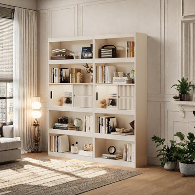 Bibliothèque américaine de style minimaliste