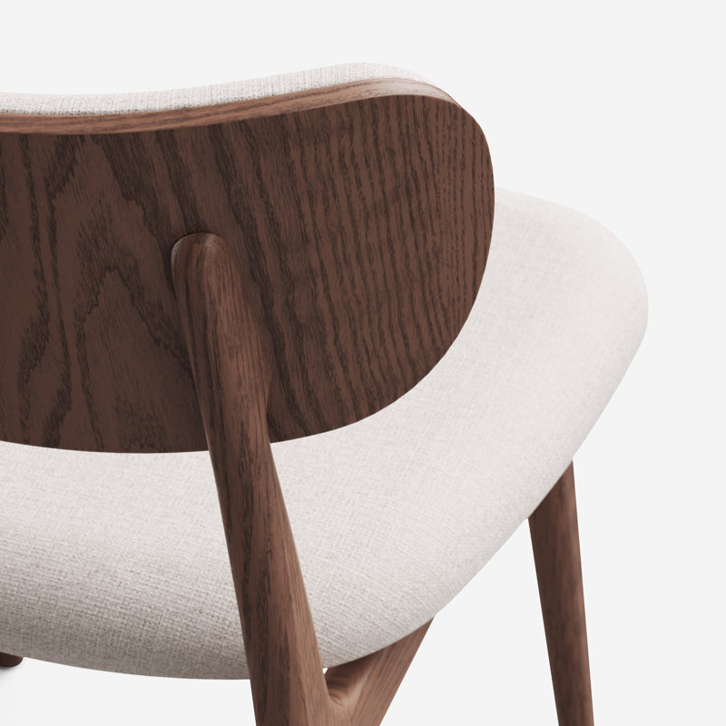 Claire Side Chair, Walnut