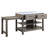 KITCHEN ISLAND W/PULL OUT TABLE