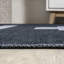 Tapis bleu marine / gris clair Linfert-1551823629