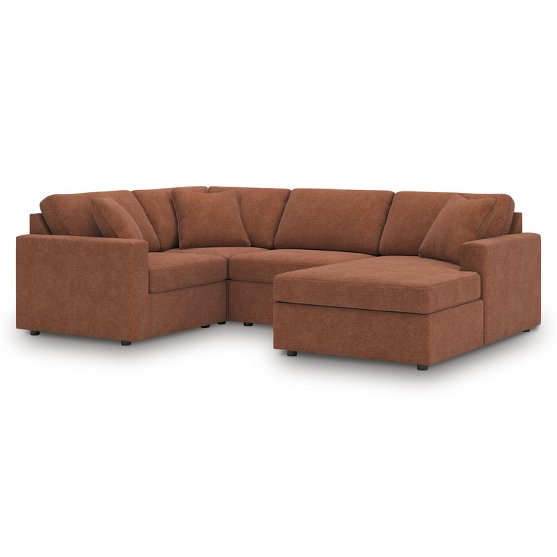 Canapé modulaire 4 pièces avec méridienne Modmax, Orienté à droite, H 36 po x l 108 po x P 75 po