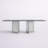 Hergen Glass Top Dining Table