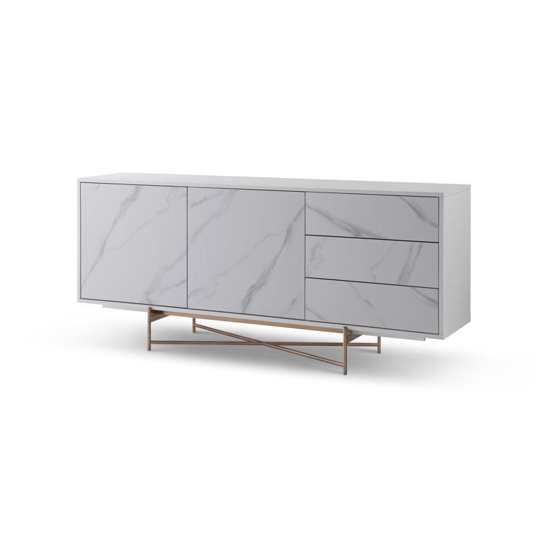 Allye 179.9cm Sideboard, White