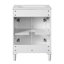 Meuble-lavabo de salle de bain avec lavabo en céramique intégré-890220011