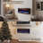 Wall Mounted/Recessed-In Electric Fireplace With Smart WIFI-643953039