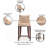 Shubert Upholstered Counter Stool with Solid Wood Frame-1085296832-1085296847-1085296835