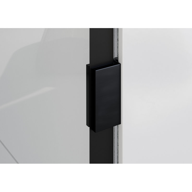 Esprit 30 in. x 78 in. French Monture Single Fixed Shower Panel