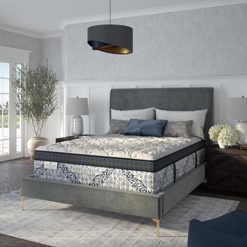 Passions Kelbrooke 16" Ultra Plush Euro Pillowtop Hybrid Mattress, Extra-long Twin