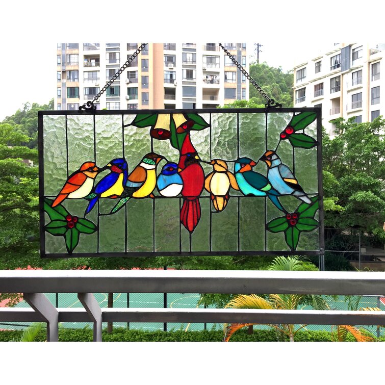 Birds Window Panel