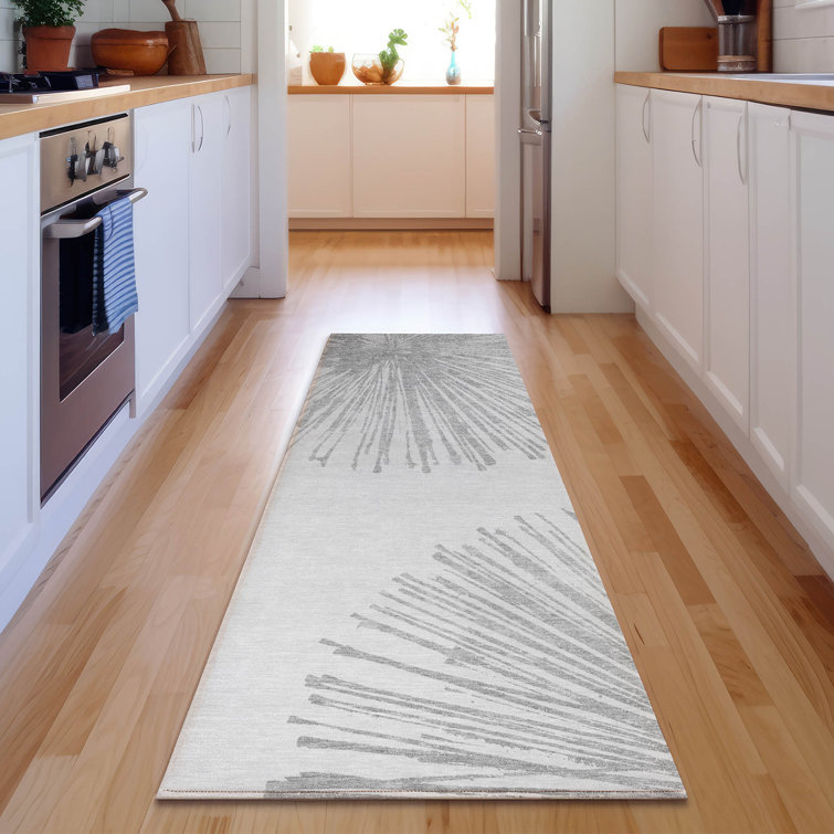 Premium Machine Washable Cerrito Gray Rug