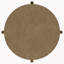 Table de bout ronde avec plateau de rangement Sand Wash