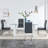 Ayanne Glass Top Dining Table-1733446371