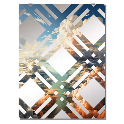 Geontae - Clouds Decorative Wall Mirrors MIR139416