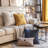 Tassels Reversible Throw Pillow-918000154