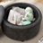 Savinien Upholstered Round Storage Ottoman-873350181