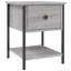 Lympsham 34cm W Iron Bedside Table-561615472