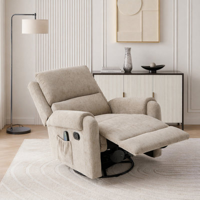 Fauteuil inclinable manuel avec massage