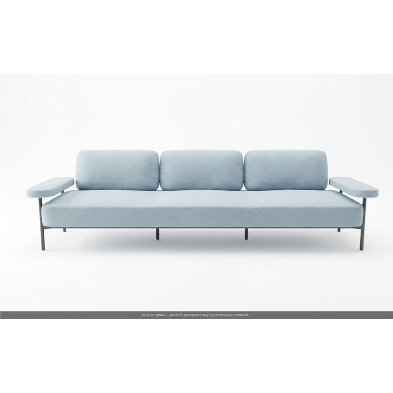 Friends Sofa, Vella - Chrome