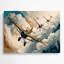 Transport, biplan, illustrations, métal beige-1861688951