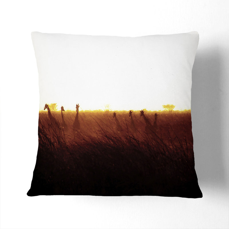 Square Throw Cushion, 40cm H x 40cm W x 15cm D