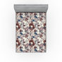 Ivoire, séquoia pâle, bleu / floral