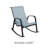 Naleyah Metal Rocking Chair
