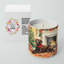 Christmas Tree Scented Tumbler Candle with Ceramic Holder