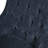 Anatonia Upholstered 29.25" Wide Tufted Wingback Accent Chair with Curved Slope Arms, Navy-2145440970