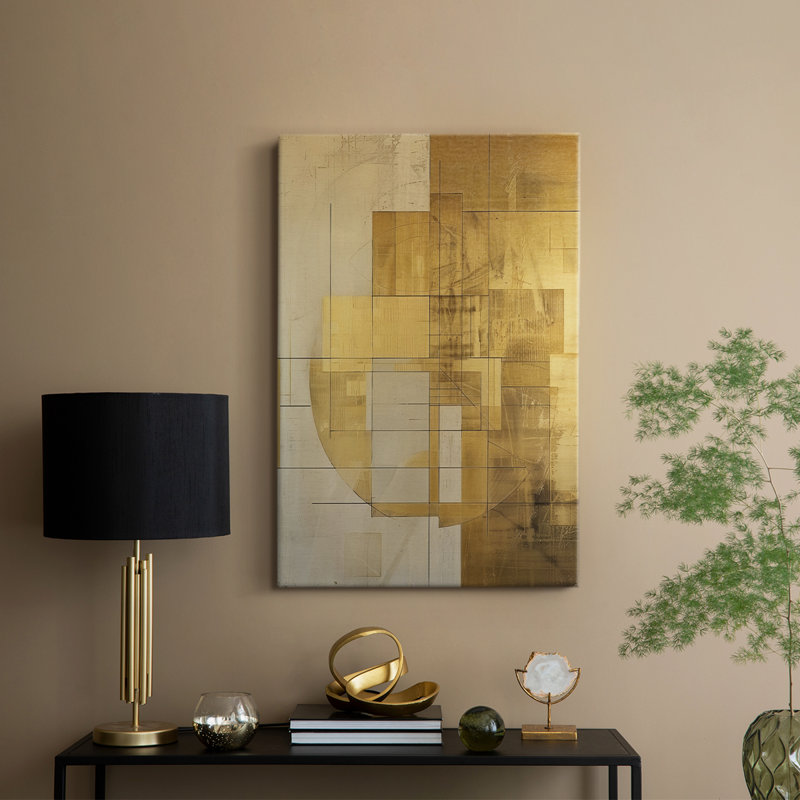 ABSTRACT Series XC -Custom Wrapped Gallery Cavas, 12" H x 8" W