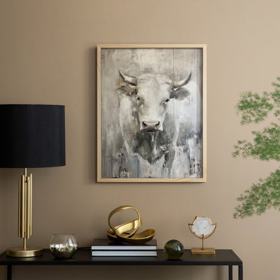 ANIMALS Series Cxxxvi, reproduction encadrée - bois massif