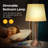 Rosamaria Glass USB Table Lamp