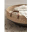 Panier de rangement rond en ruppie maritime