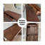 Bureau simple en bois massif avec tiroirs-1806161438