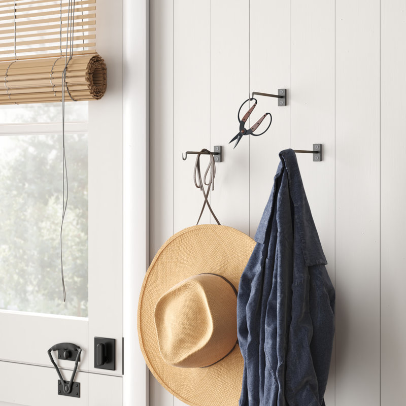 Calliope Iron Wall Wall Hook, Steel