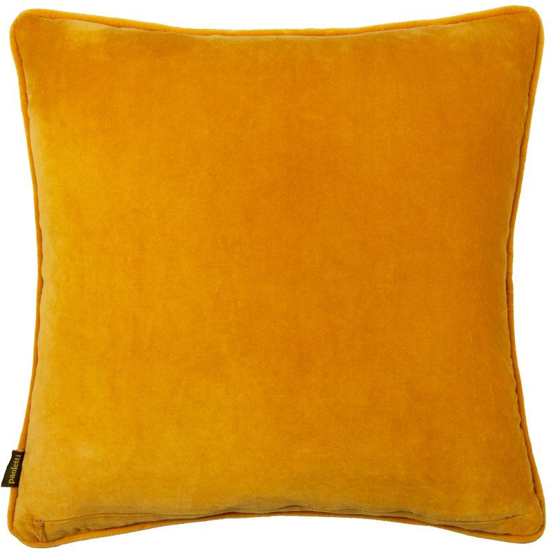 Chedworth Floral Square Cushion, Pink/Yellow