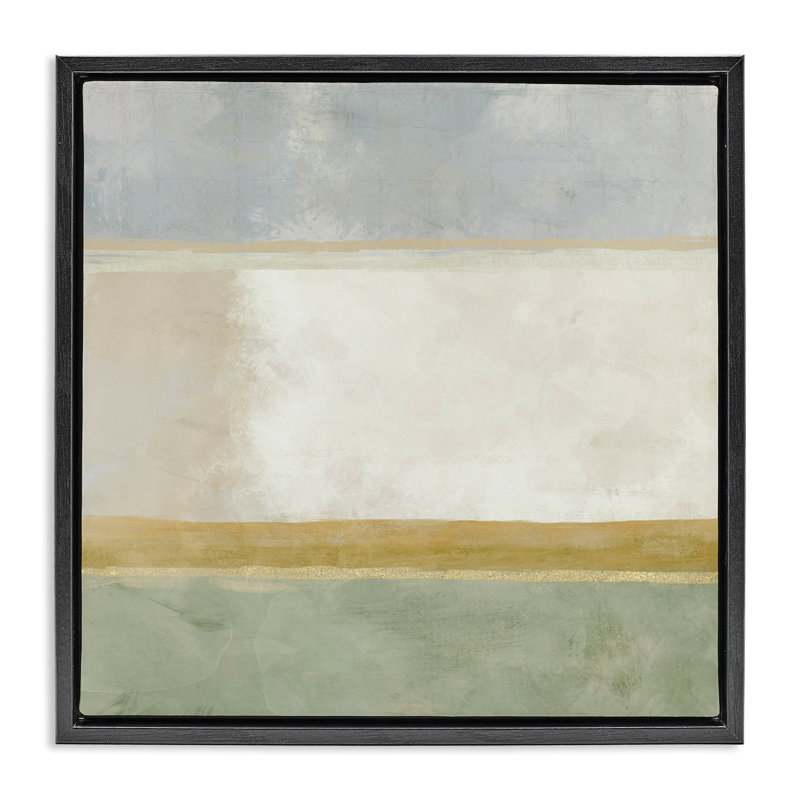 Cadre flottant Earthy, Cadre flottant noir de jais, H 18 po x l 18 po