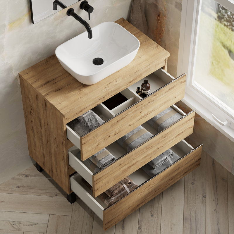 Rosabell 1mm Double Bathroom Vanity with Basin