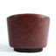 75.2Cm Wide Tufted Swivel Barrel Chair-1989487592