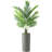 Artificial Tree In Planter, Fake Areca Tropical Palm Silk Tree Home Decoration (Plant Pot Plus Tree)-505245986-521802713