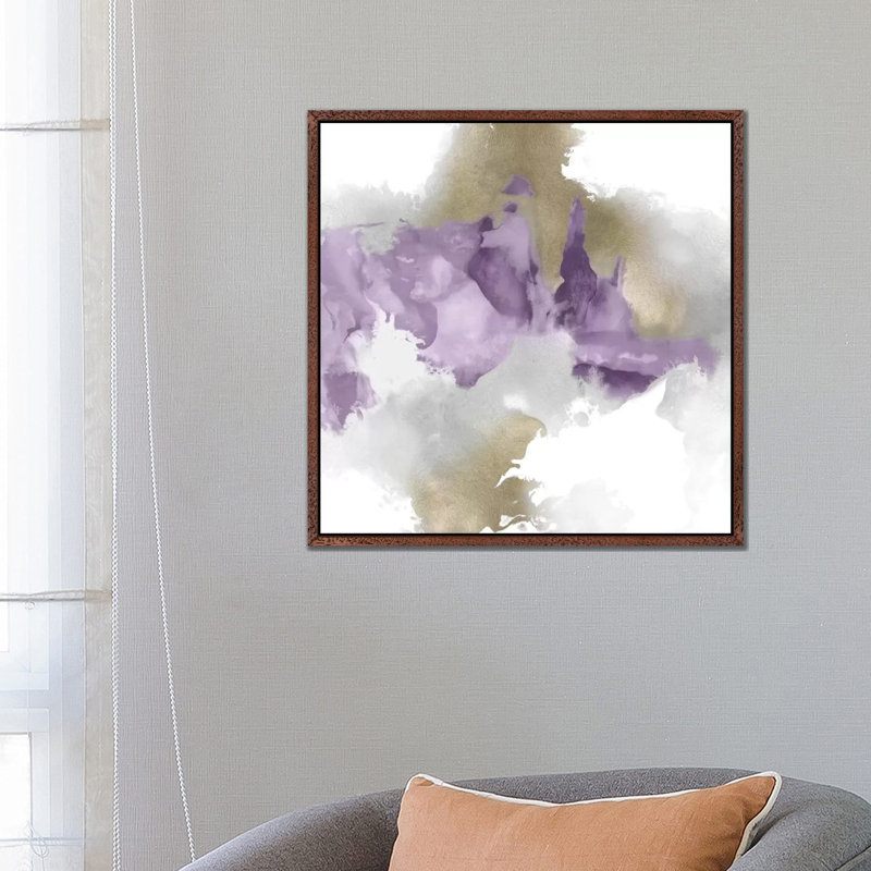 Daniela Hudson - Floater Frame Print on Canvas, 66.04 cm H x 66.04 cm W, Brown Framed